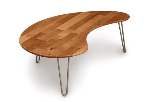 Essentials Coffee Table by Copeland Furniture, showing top view of essentials coffee table.