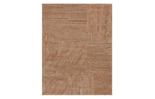 Aerial 266.001.110 Hand Woven Rug by Ligne Pure, showing front view of aerial 266.001.110 hand woven rug.