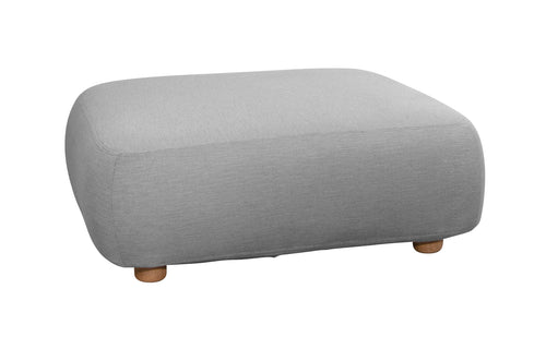 Capture Pouf by Cane-Line - Light Grey AirTouch Fabric *.