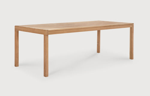 Jack Outdoor Dining Table by Ethnicraft - Teak.