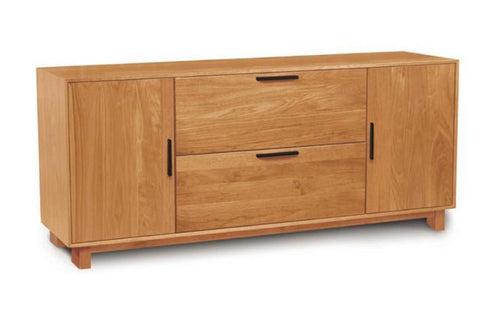 Linear Credenza by Copeland Furniture - Natural Cherry.