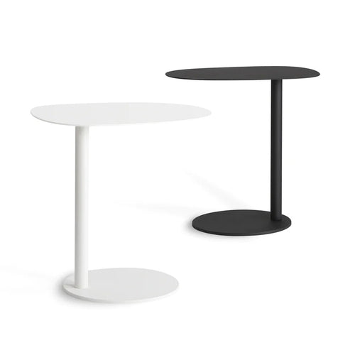 Perch End Table by Mobital, showing angle view of perch end table.
