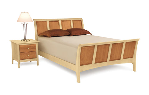 Sarah Cherry/Maple Bed with 45