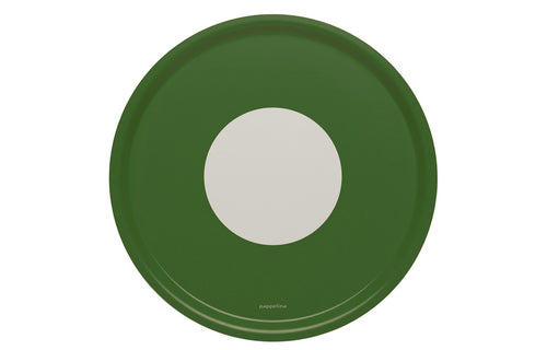Vera Round Tray by Pappelina - Green.