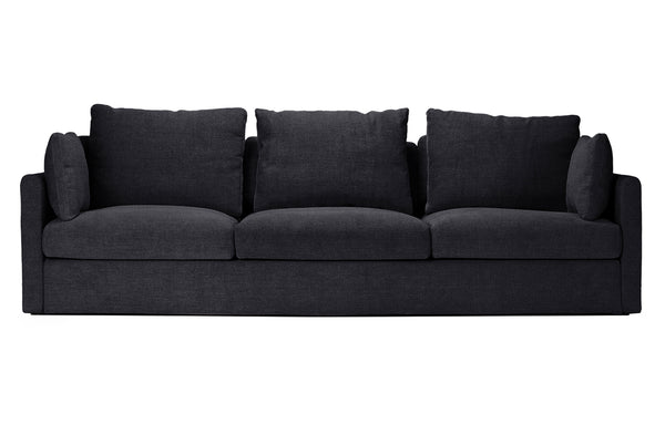 2026 3 Seat Sofa by Harbour - Black Linen Fabric.