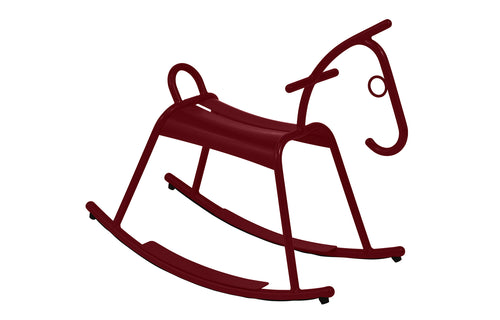 Adada Rocking Horse by Fermob - Black Cherry.