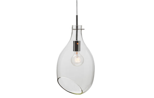 Carling Pendant by Nuevo - Clear.