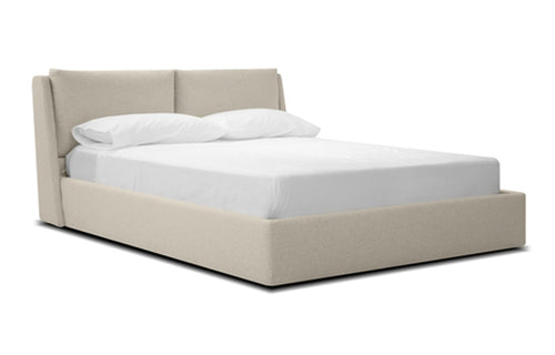Continental Storage Bed by Mobital, showing right angle view of continental storage bed.
