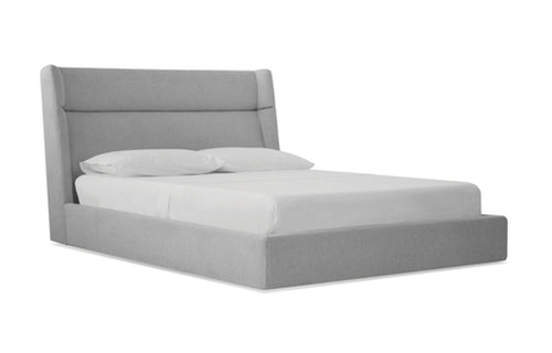 Cove Storage Bed by Mobital, showing right angle view of cove storage bed.