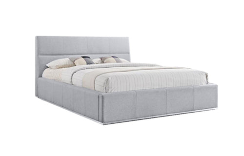 Reve Bed by Mobital - Grey Fabric.