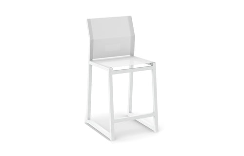 Allux Counter Chair by Mamagreen - Sand Category A, White Standard Batyline.