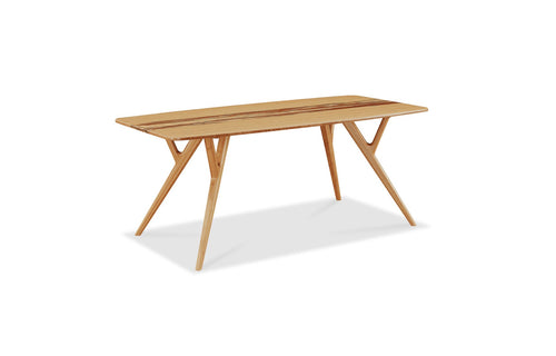 Azara Dining Table by Greenington - Caramelized Wood.