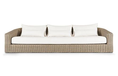 Barcelona Three Seat Sofa by Harbour - Natural Weave.