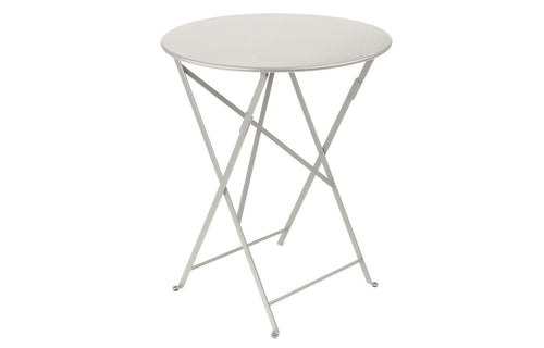 Bistro+ Round Table by Fermob - Clay Grey.