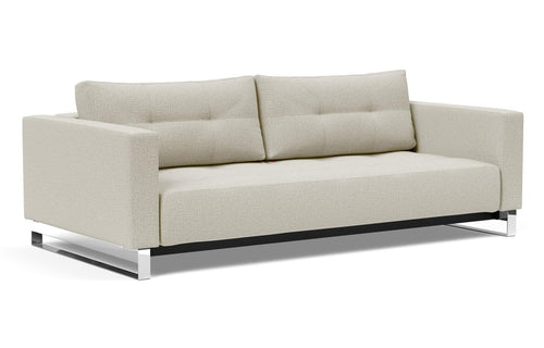 Cassius D.E.L. Sofa Bed by Innovation - 527 Mixed Dance Natural (stocked).