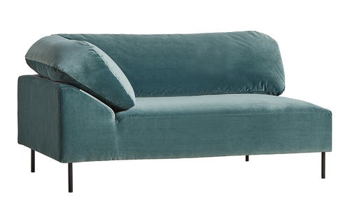 Collar Open End 1 Arm Sofa by Woud - End Right (Arm Left), Barnum (Nevotex).
