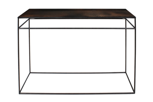 Console Table by Ethnicraft, showing front view of console table.