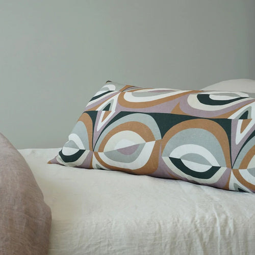 Eight Decorative Pillow by Area, showing closeup view of decorative pillow.