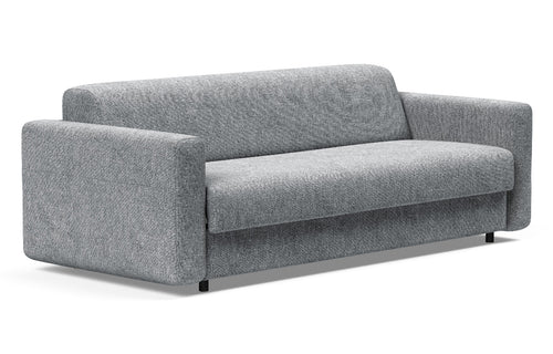 Killian Dual Queen Sofa Bed by Innovation - 565 Twist Granite (stocked).
