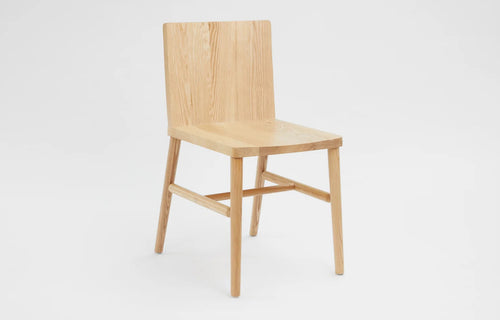 LAX Milk Dining Chair by MASHstudios - Solid Ash Wood.