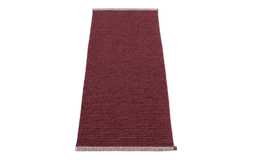 Mono Zinfandel & Rose Taupe Rug by Pappelina - 2' x 5'
