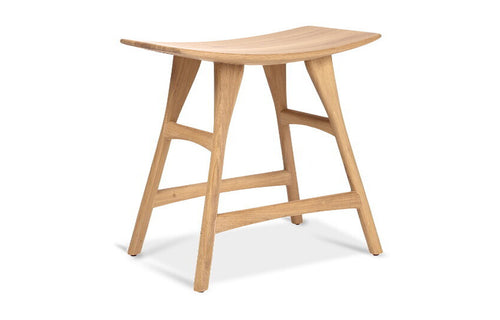 Osso Dining Stool by Ethnicraft - Oak Wood.