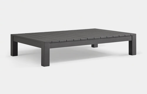 Pacific Outdoor Aluminum Coffee Table by Harbour Outdoor - Asteroid Aluminum.