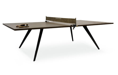 Ping Pong Table by Nuevo - Smoked Oak Top
