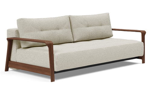 Ran D.E.L Sofa Bed by Innovation - 527 Mixed Dance Natural (stocked).
