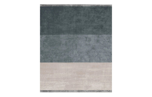 Scopello SO34 Rug by Second Studio - Blue & Taupe.