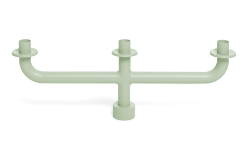 Toni Candle Holder by Fatboy - Mist Green Aluminum.