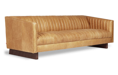 Wallace Sofa by Gus Modern - Canyon Whiskey Leather.