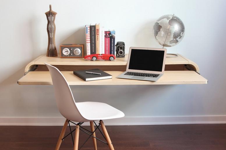 Home Office Ideas: Space Saving Modern Desks
