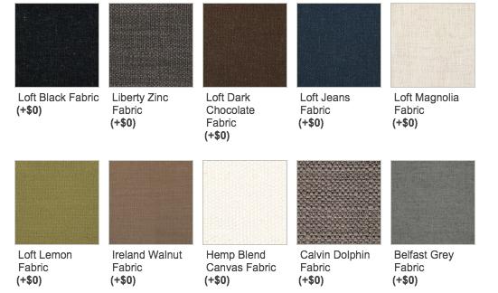 Selecting Furniture Fabrics: Fabric Swatches Can Help You Decide Faster