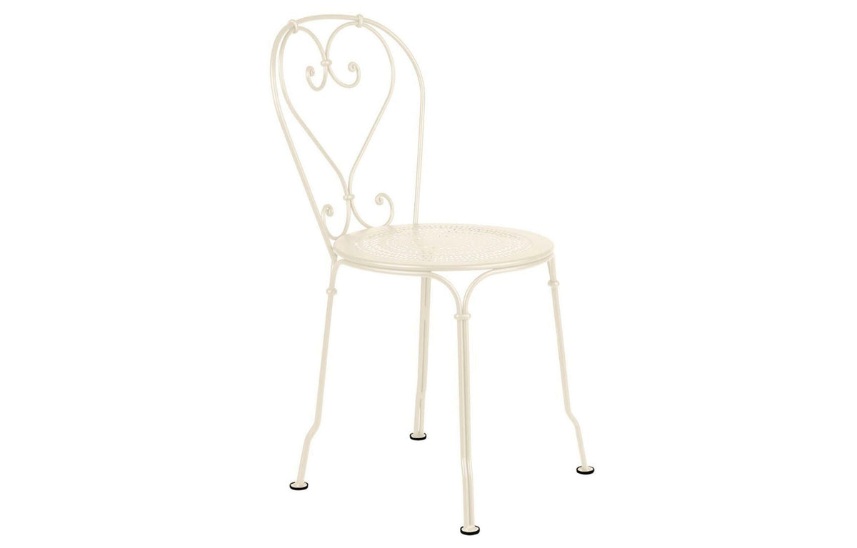1900 Stacking Chair by Fermob - Latte Beige.