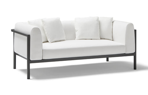 Origin Sofa by Point - Grey 56, 2 Seater, Fabric G2.