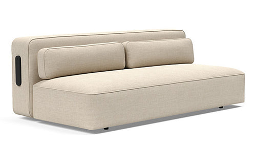 Yonata Sofa Bed by Innovation - 586 Phobos Latte (stocked)