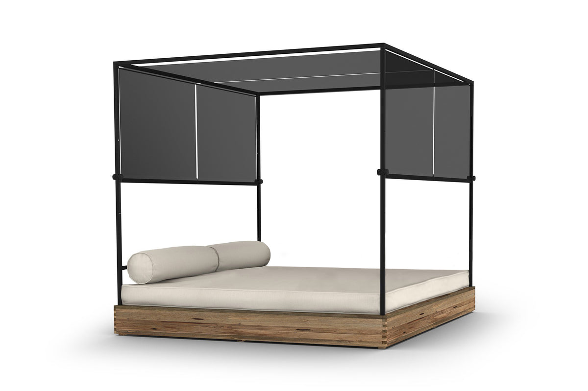 Aiko Double Chaise with canopy by Mamagreen
