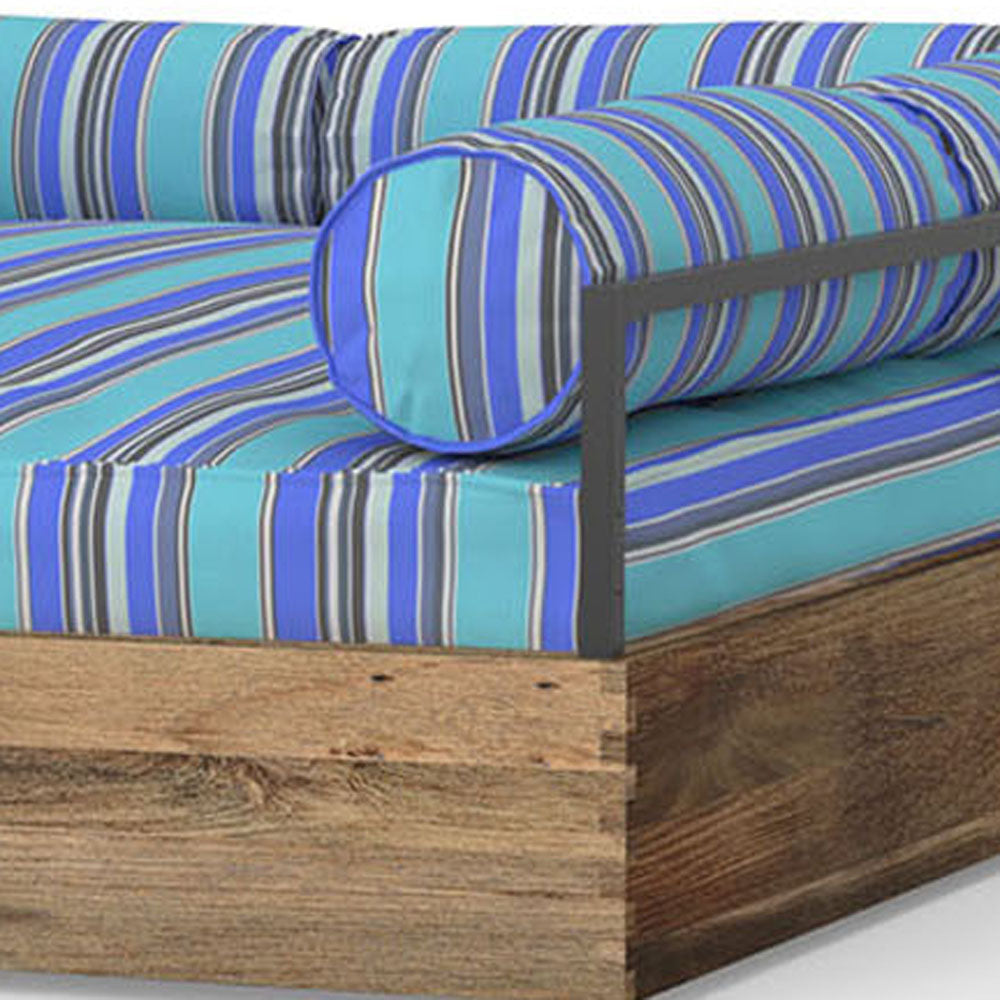 Aiko Daybed without Canopy by Mamagreen, showing closeup view of aiko daybed without canopy.