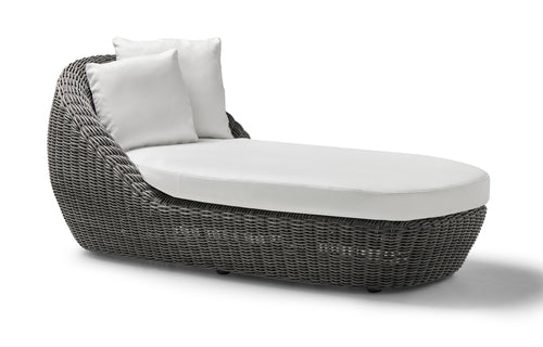 Heritage Chaise by Point - Ash Grey Fiber,  Fabric G1.