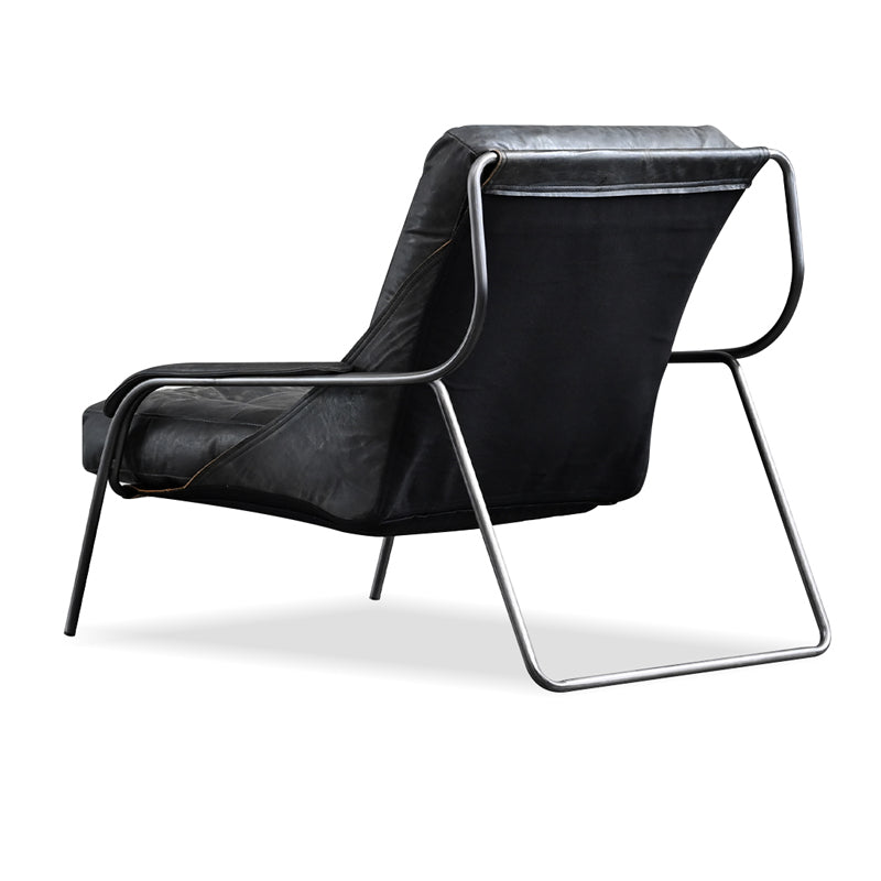 Breuer Lounge Chair by Mobital, showing side view of breuer lounge chair.