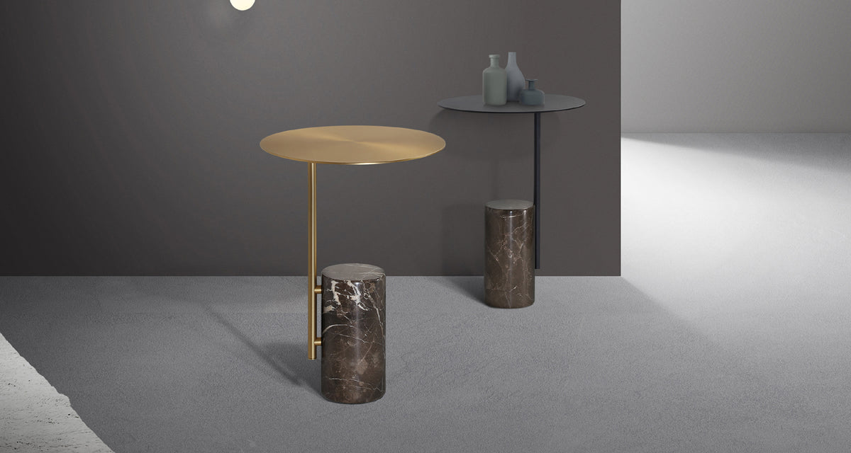 Butler End Table by Mobital, showing butler end table in live shot.