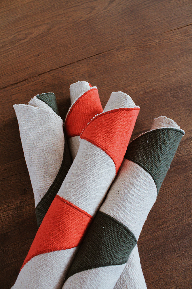 Set of 4 Candy Placemats by Lorena Canals
