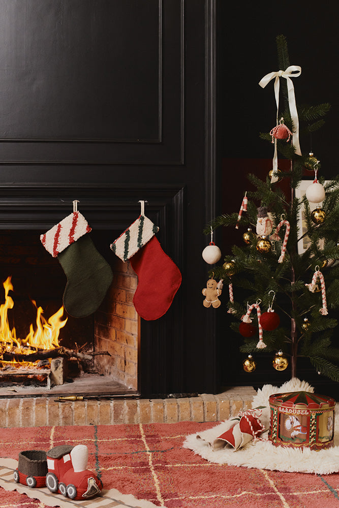 Set of 2 Christmas Stocking by Lorena Canals