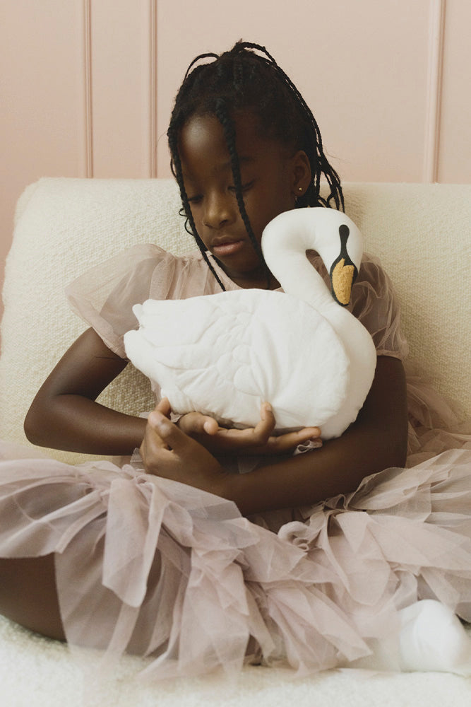 Cushion Swan by Lorena Canals