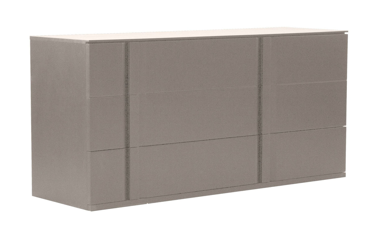 Carbon Double Dresser by Mobital - Stone Matte.