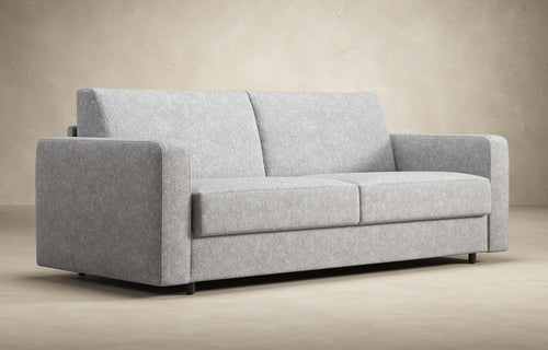 Carnell Sofa Bed With Standard Arms by Innovation - 351 Taura Slate Grey (Stocked).