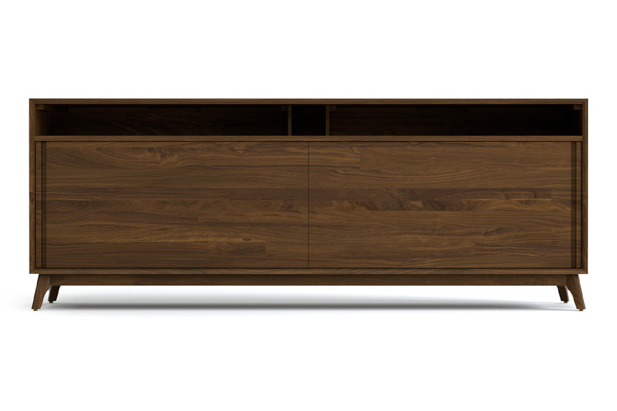 Catalina Media Cabinet by Copeland Furniture, showing front view of catalina media cabinet.