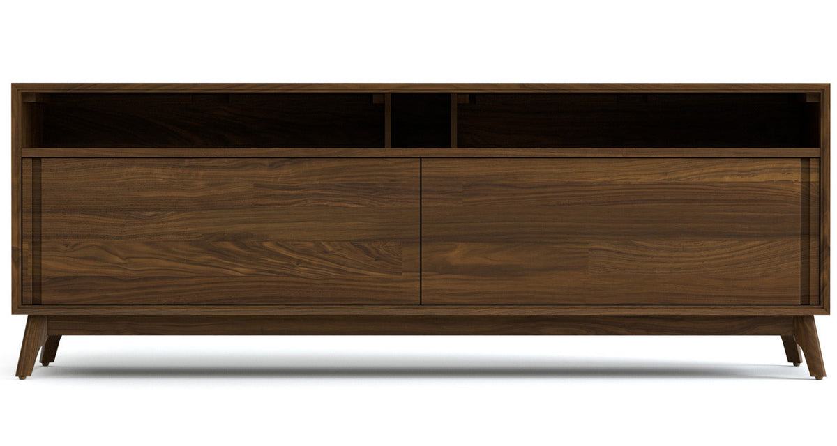 Catalina Media Cabinet by Copeland Furniture, showing front view of catalina media cabinet.