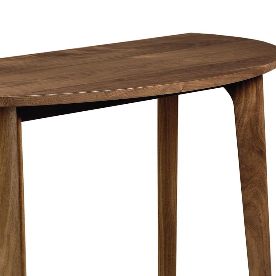 Catalina Sofa Table by Copeland Furniture, showing closeup view of catalina sofa table.